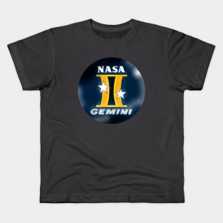 Gemini 2 mission patch artwork Kids T-Shirt